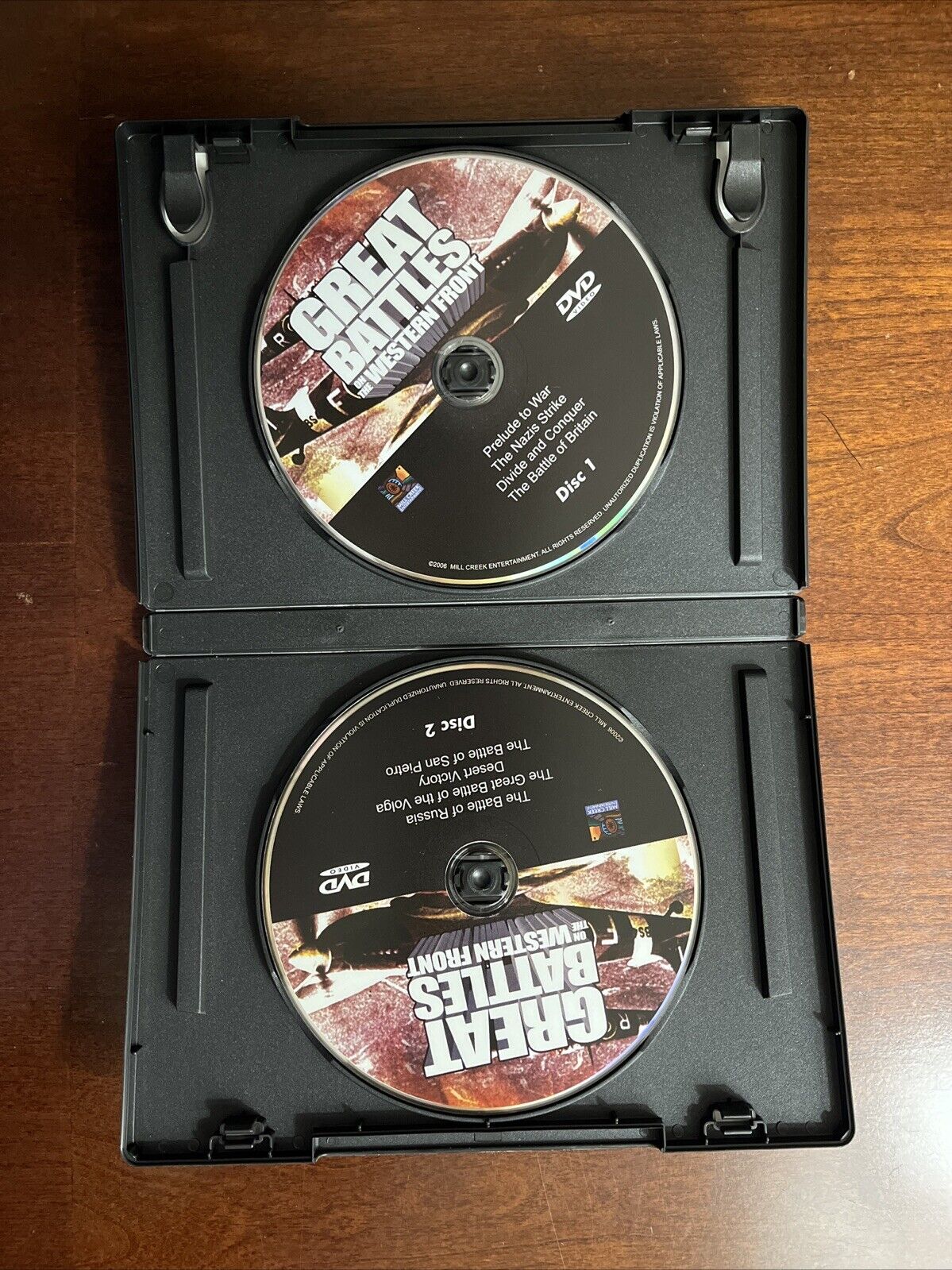 Classic WWII Movie Great Battles on the Western Front 2 DVD SET Frank Capra