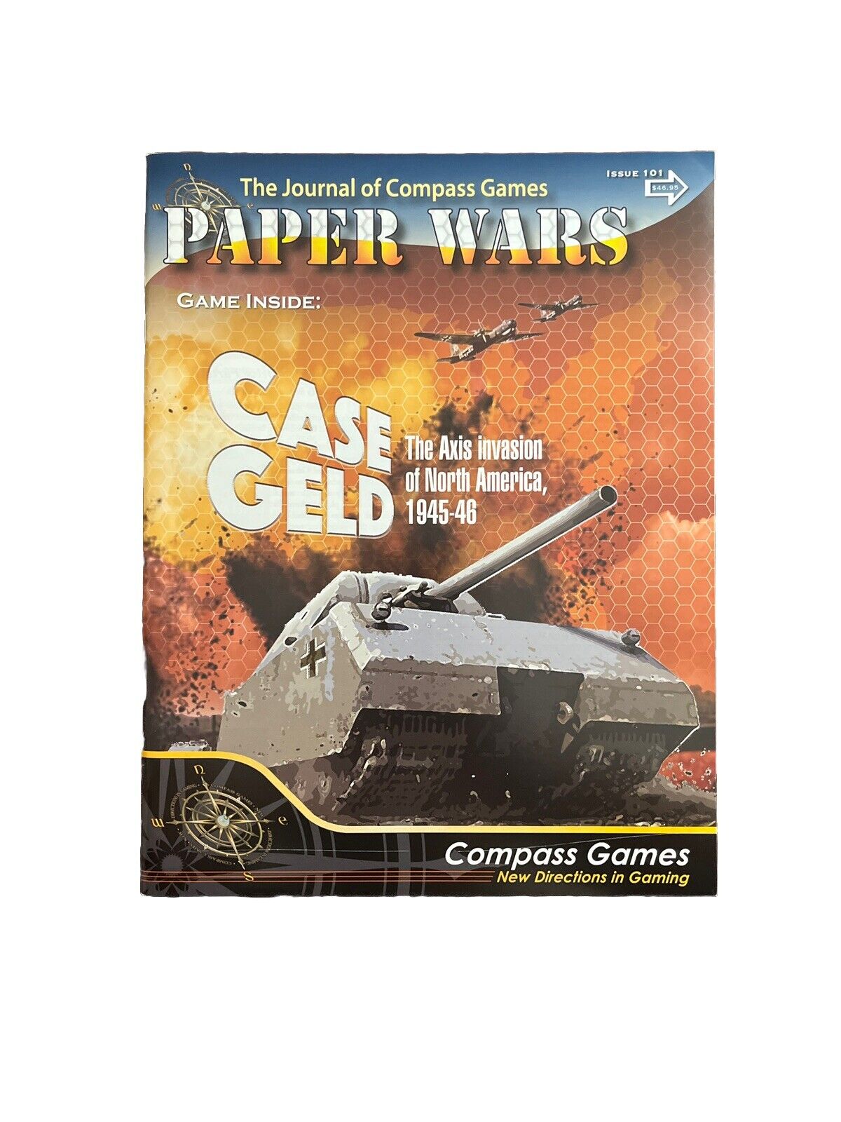 Compass Paper Wars Magazine #101 Case Geld: The Axis Invasion of North America