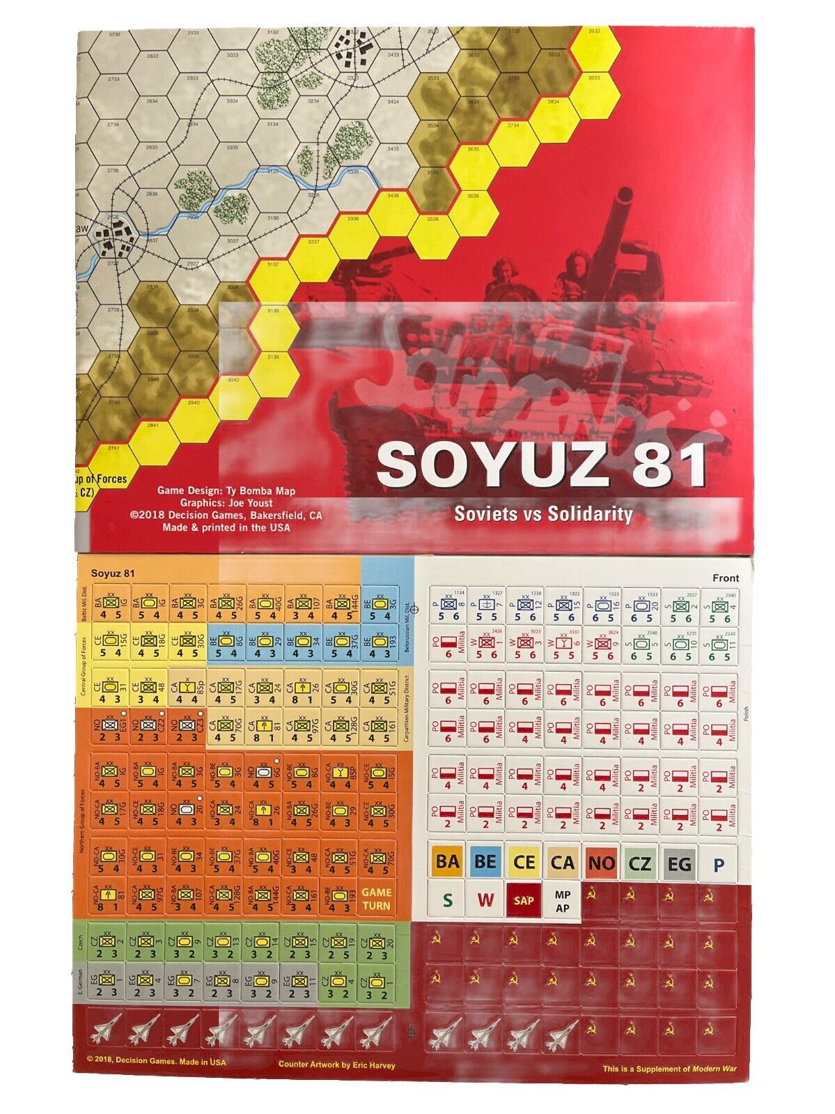 Modern War Magazine #38 With Historical Military Board Game - Soyuz 81