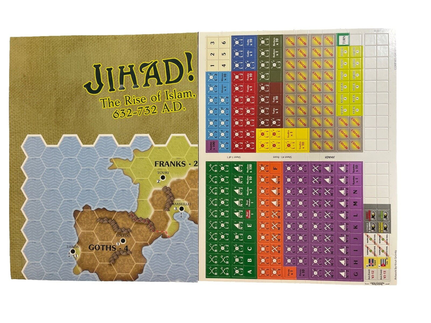 Paper Wars Magazine #91 With Complete War Game Jihad!: The Rise of Islam 632-732