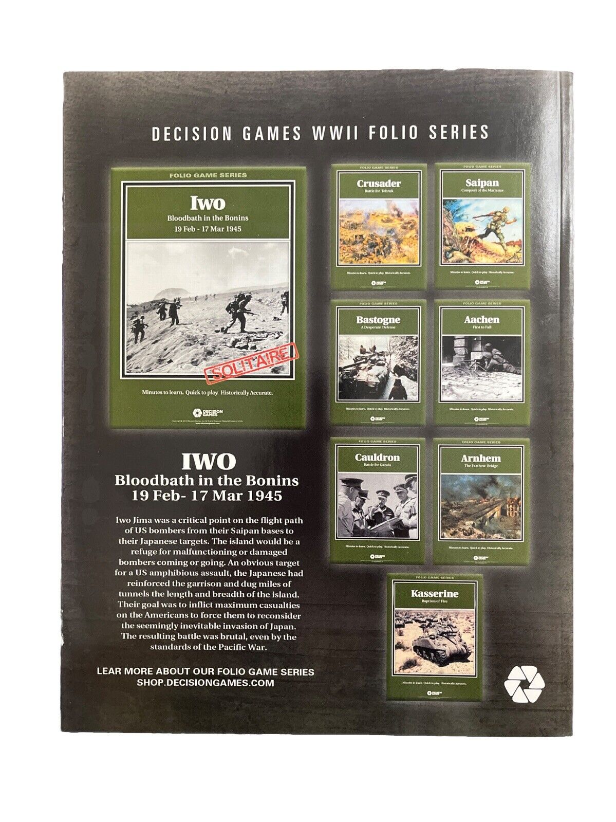 World at War Magazine #35 With Historical Military Board Game - Strike North