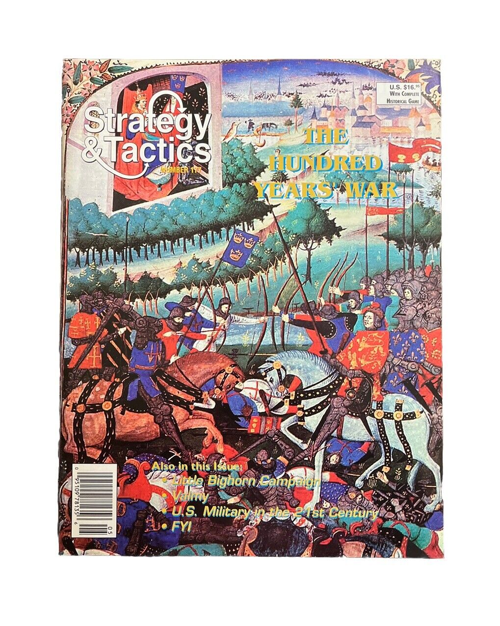 Strategy & Tactics Wargame Magazine #177 Nov/Dec 1995 The Hundred Years’ War