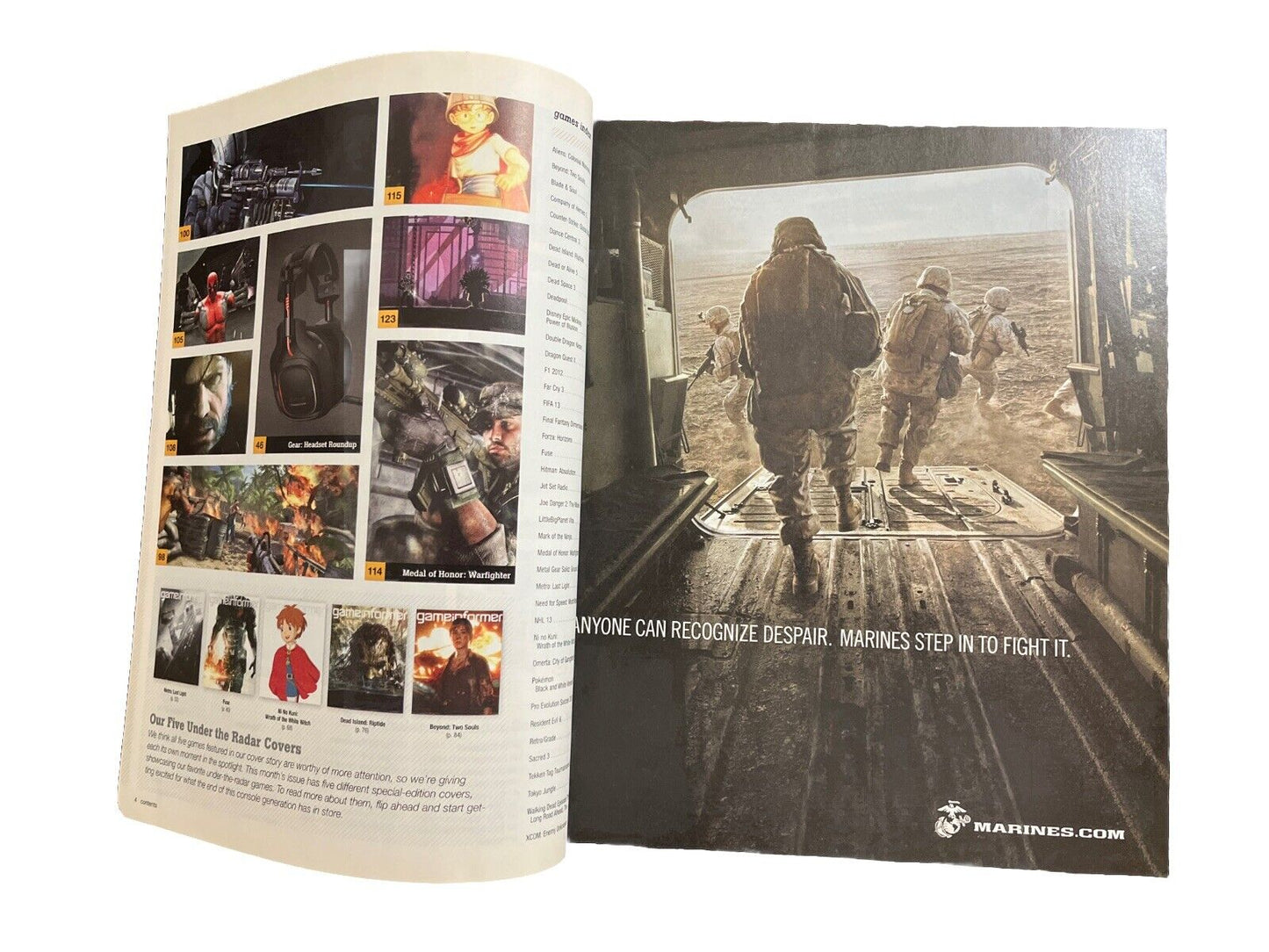 November 2012 Game Informer #235 Vintage Video Game Magazine Metro: Last Light