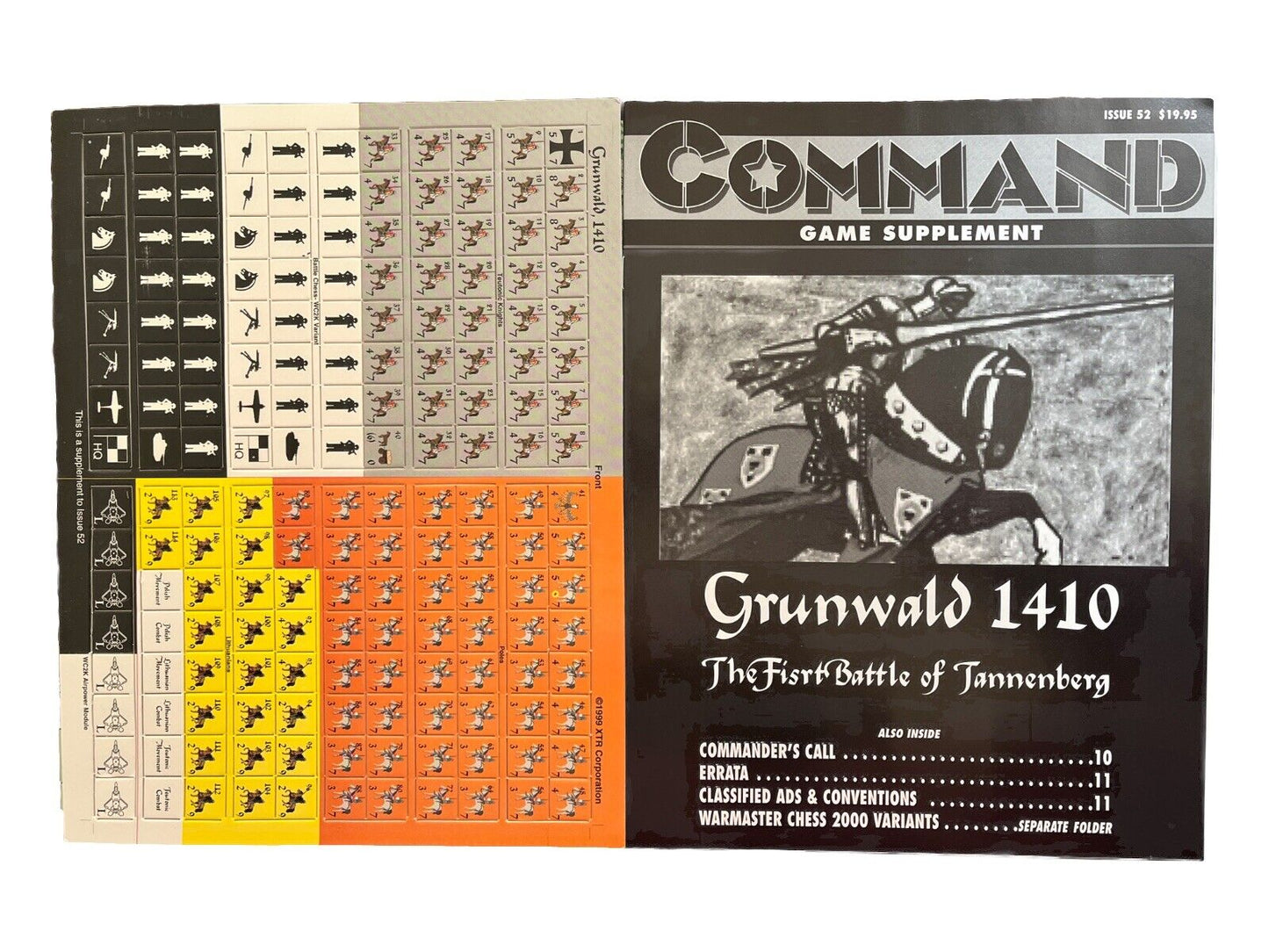 XTR Vintage Collectable Command Wargame Magazine #52 - Civil War