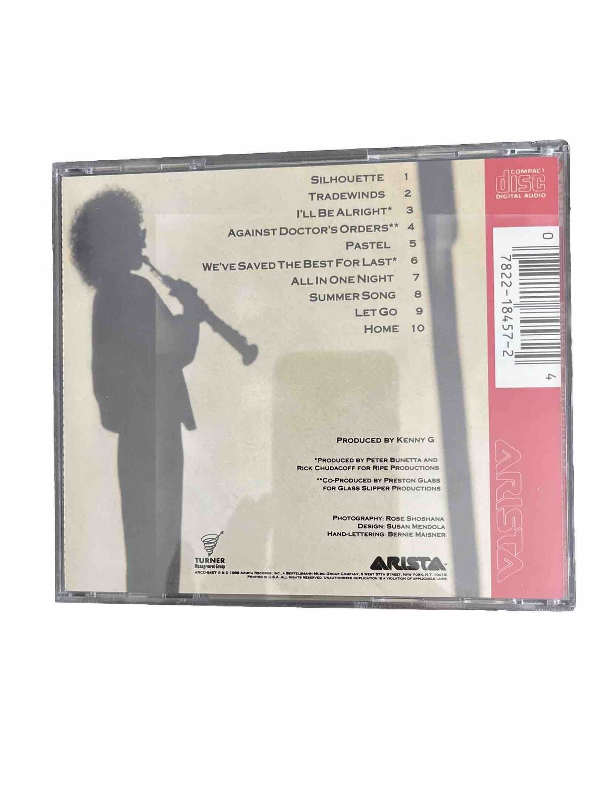 Kenny G : Silhouette - Audio CD