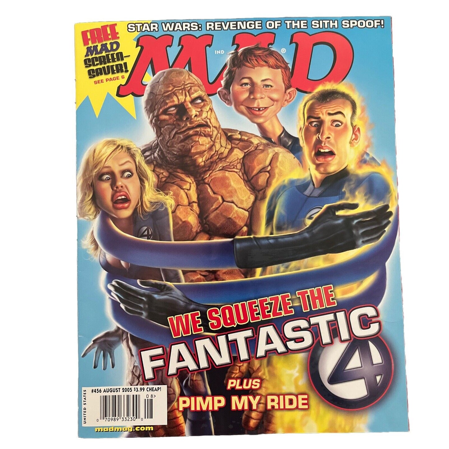 MAD Magazine #456 EC Comics 2005 Fantastic Four